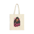 Queen Graphic Tote Bag — Feminine Streetwear Canvas Tote
