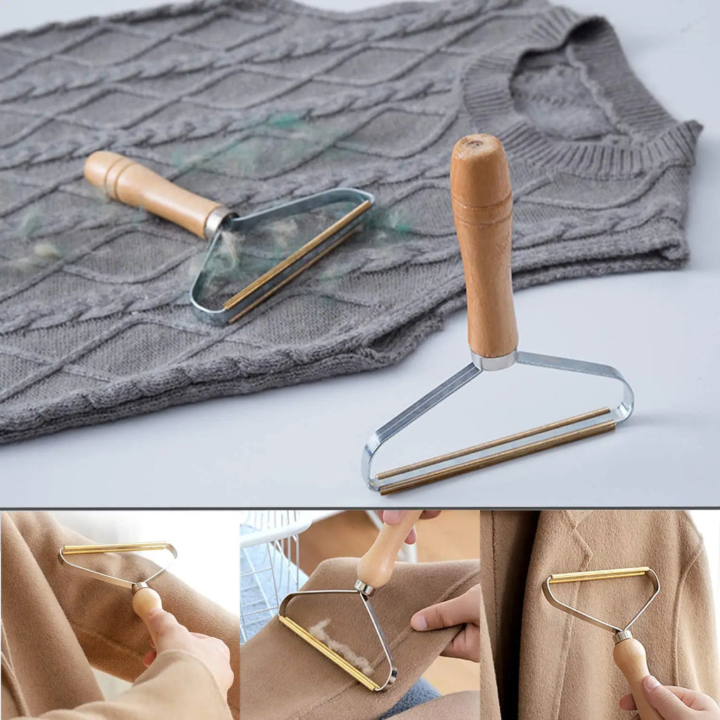 Manual Lint Shaver – Portable Pet Hair Remover for Clothes & Carpets
