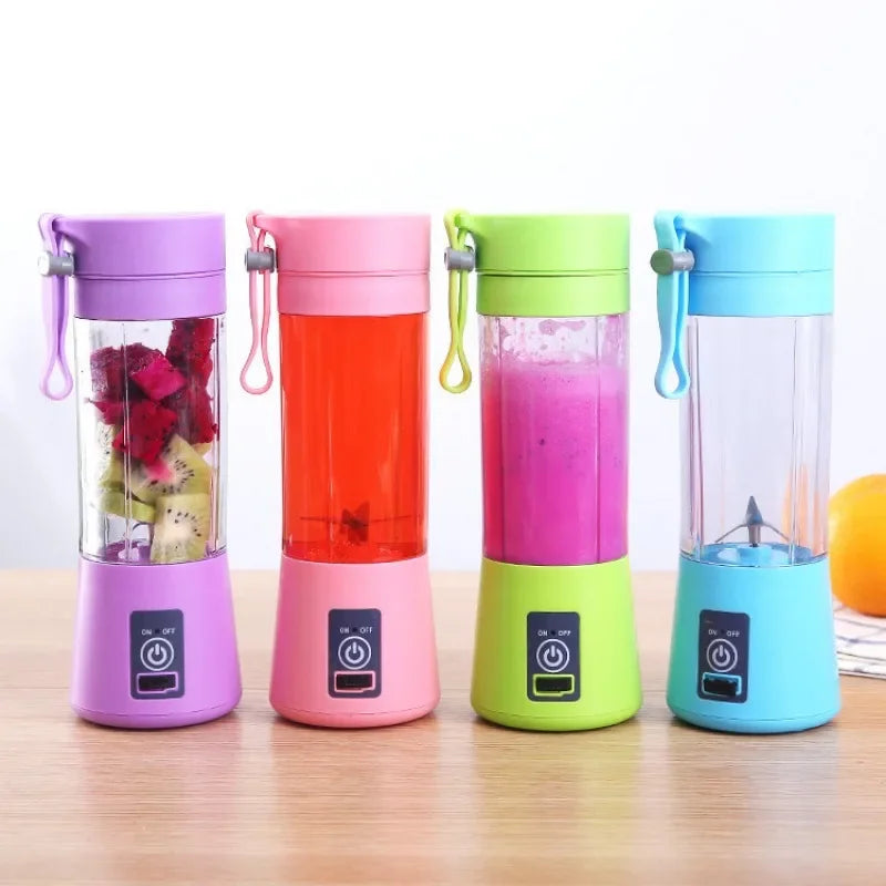 Electric Handheld Blender – Compact Portable Fruit & Smoothie Mixer