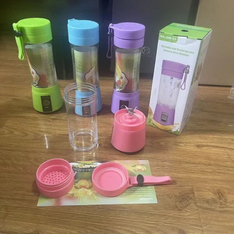 Electric Handheld Blender – Compact Portable Fruit & Smoothie Mixer