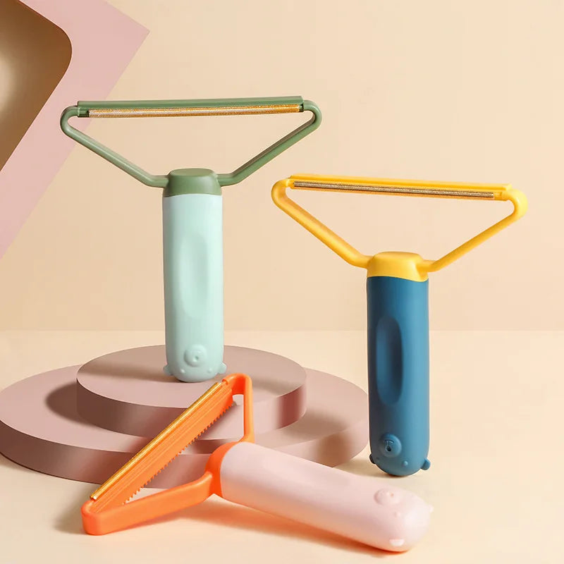Manual Lint Shaver – Portable Pet Hair Remover for Clothes & Carpets