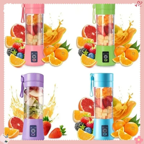Electric Handheld Blender – Compact Portable Fruit & Smoothie Mixer