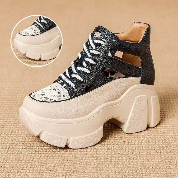 Women’s Stylish Platform Sneakers – Trendy Summer Casual Shoes
