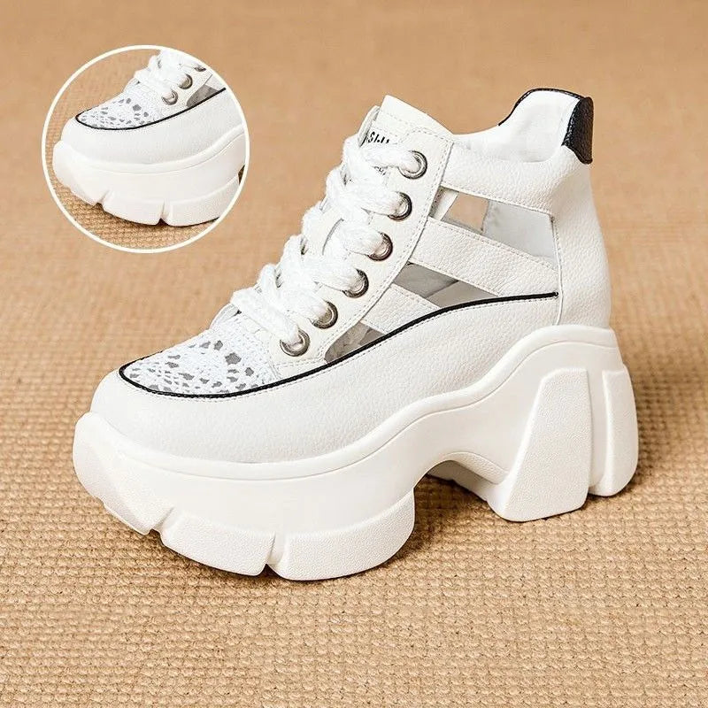 Women’s Stylish Platform Sneakers – Trendy Summer Casual Shoes