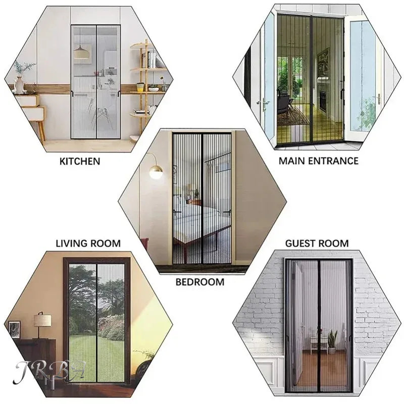 Magnetic Mosquito Net Window Screen – Easy Install & Automatic Closing
