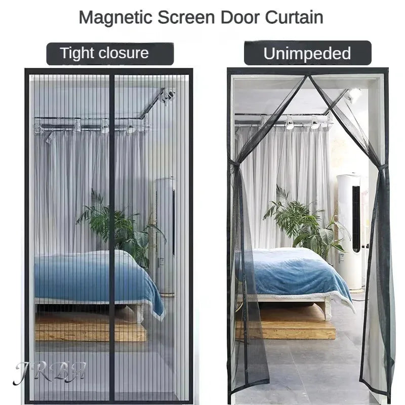 Magnetic Mosquito Net Window Screen – Easy Install & Automatic Closing