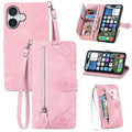 For Xiaomi Redmi Note 13 Pro Plus 5G Zipper Wallet Leather Case For Redmi Note 13 4G Case Note12 Turbo 12S 12T 12R 12 Pro+ Cover