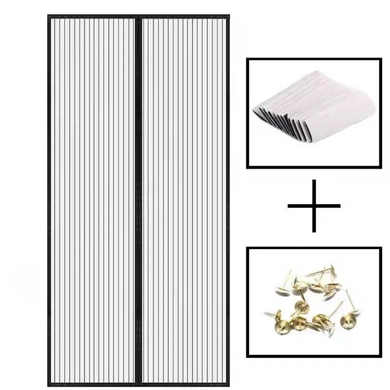 Magnetic Mosquito Net Window Screen – Easy Install & Automatic Closing