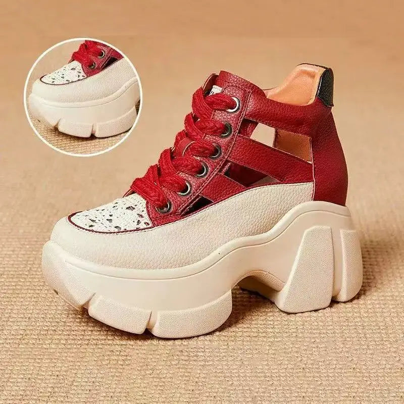 Women’s Stylish Platform Sneakers – Trendy Summer Casual Shoes