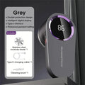 Portable Lint Remover electric fuzz pellet remover with digital display and stainless steel blades.