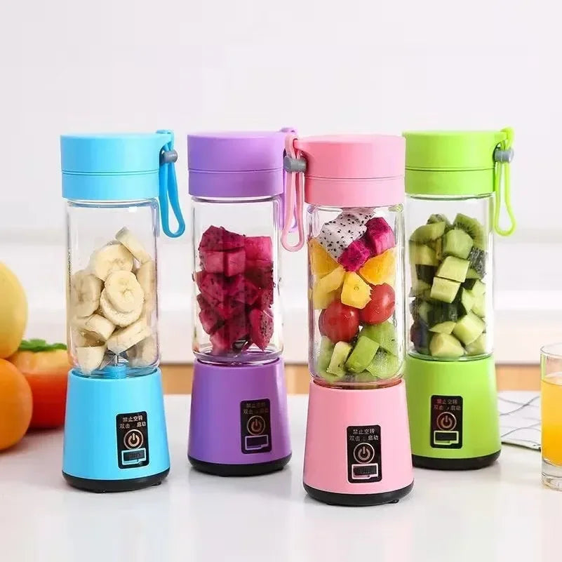 Electric Handheld Blender – Compact Portable Fruit & Smoothie Mixer